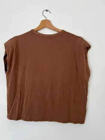 Top épaulettes femme Boohoo