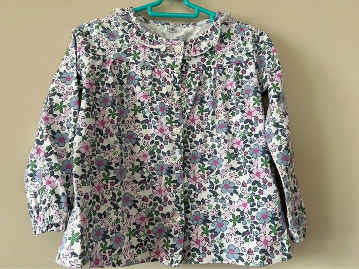Blouse fleurie