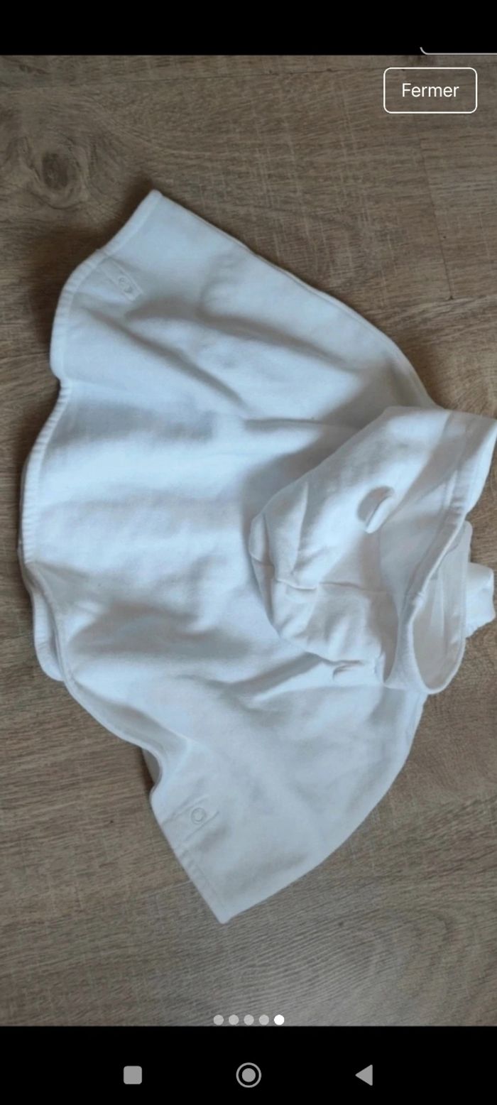 Gilet ou Poncho à capuche doux à l'intérieur Disney fille 24 mois - photo numéro 5