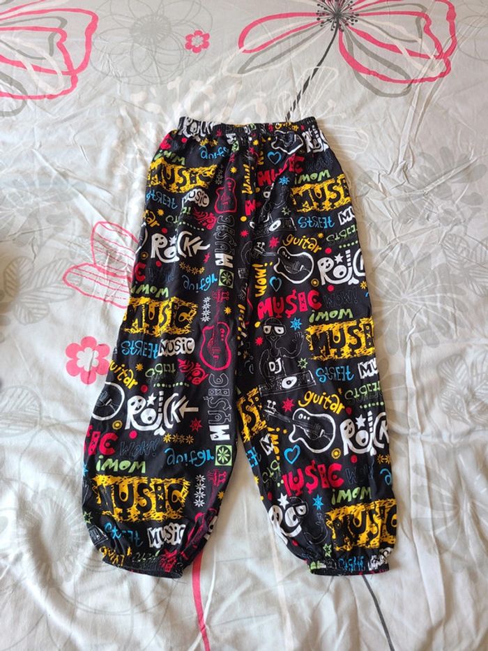 Pantalon léger motifs 12 ans fille