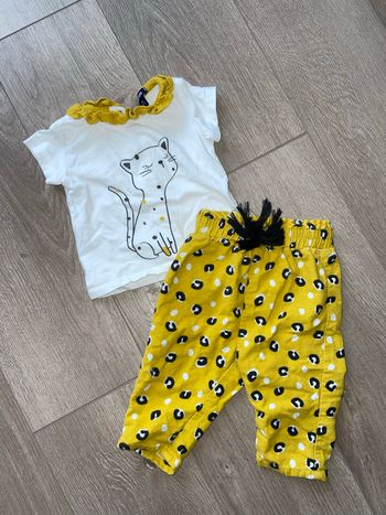 Ensemble pantalon + tee shirt 3 mois Kiabi