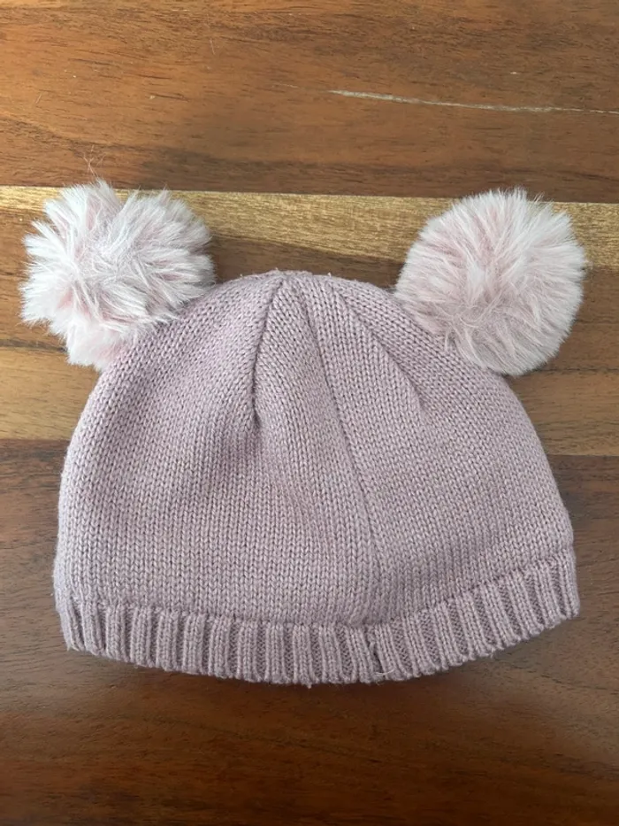Bonnet pompons - photo numéro 2