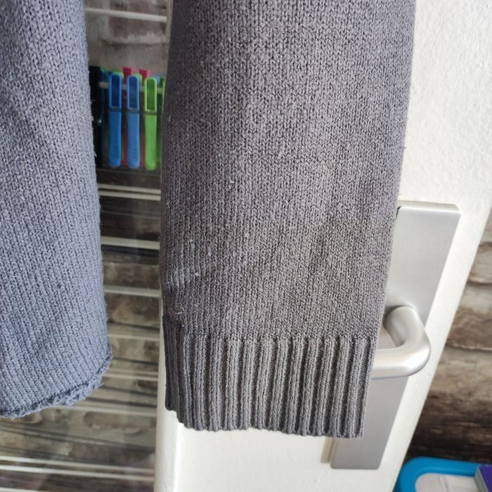 🧥 Joli Gilet Gris à Grand Col - Taille M 🧥 - photo numéro 4
