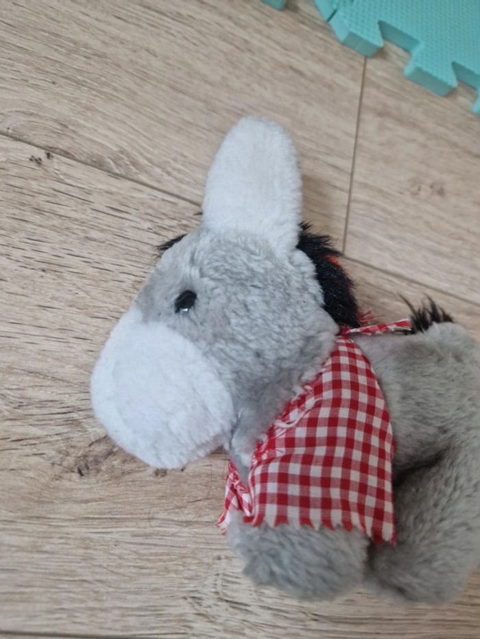 Petite peluche âne, 15cm - photo numéro 2