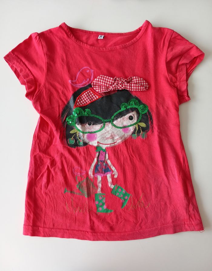 Tee-shirt paillettes