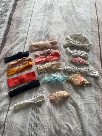 Lors de bandeaux plusieurs tailles bébé