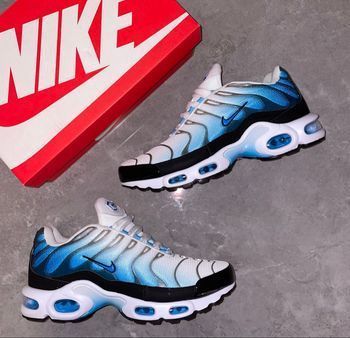Nike tn blanc bleu 42