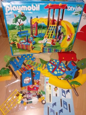 5568 square parc enfants Playmobil
