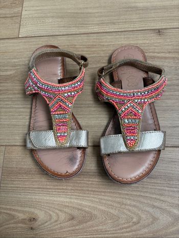 Sandales en cuir