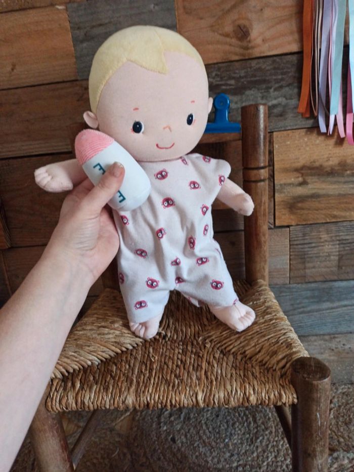 Peluche bébé les lilliputiens Lou tbe - photo numéro 4