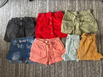 Lot de 5 jupes/shorts