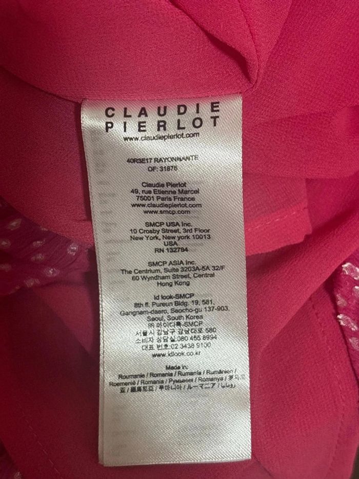 🌸 Robe Claudie Pierlot Rayonnante – Taille 38 🌸 - photo numéro 4