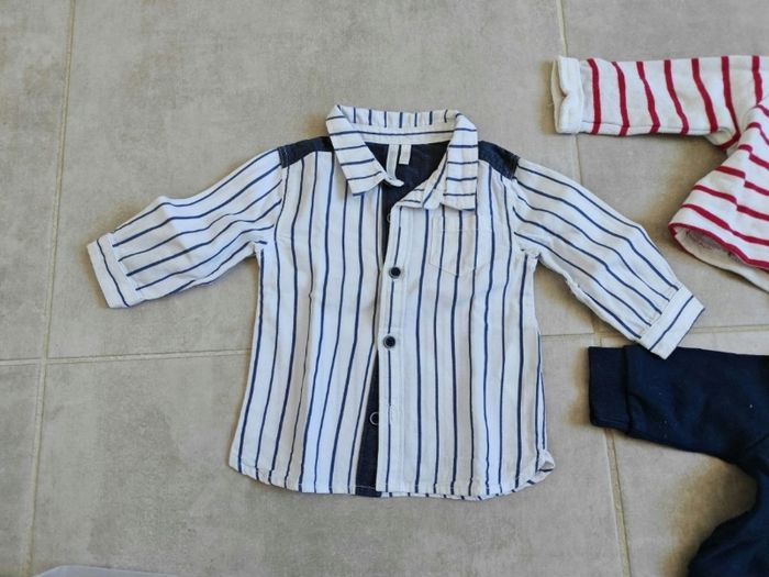Chemise bébé garçon 3 mois