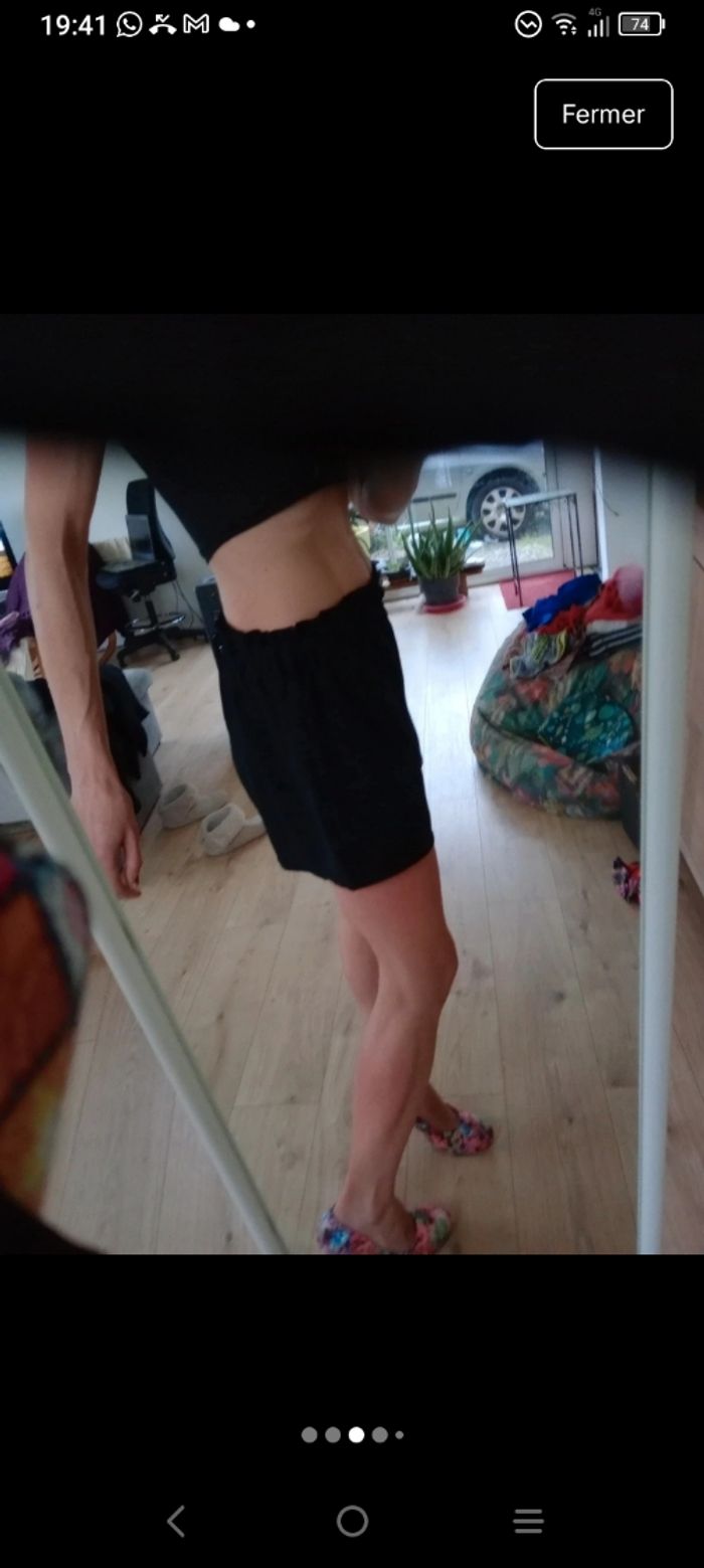 Short fluide s noir c81 - photo numéro 3