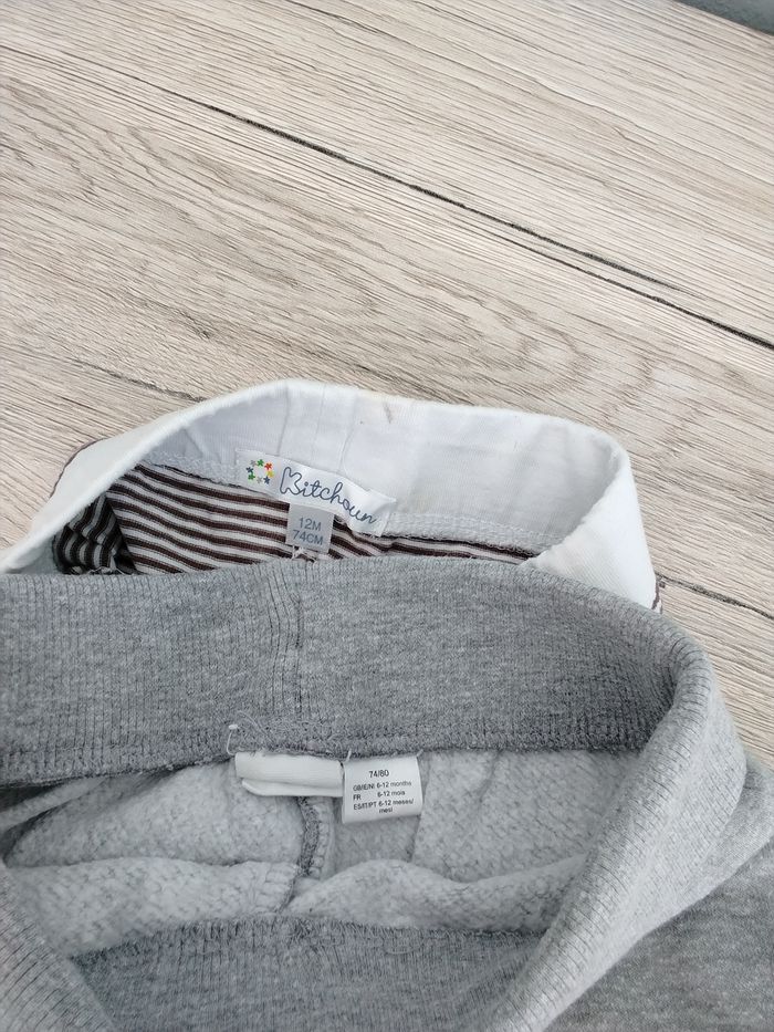 Lot de 4 vêtements garçon 12 mois - photo numéro 10