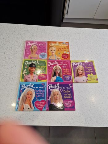 Lot de 7 Livres Barbie Vie de Rêve