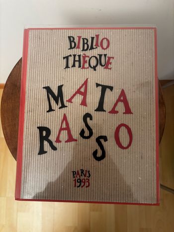 Livre ventes aux enchères de luxe Bibliothèque Matarasso 1994