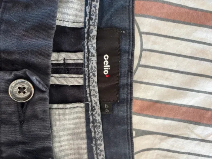 Short chino bleu marine - photo numéro 3