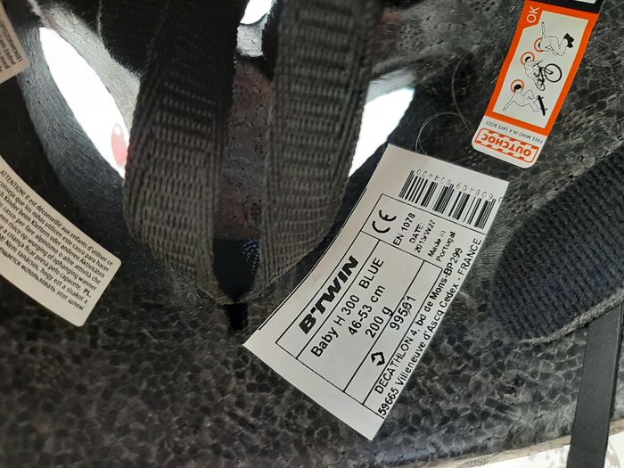Casque vélo B’Twin Baby H300 - photo numéro 2