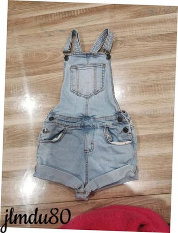 Salopette jean 10 ans