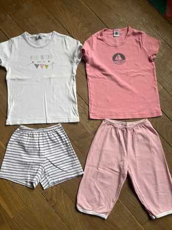 Pyjamas Petit Bateau 6 ans