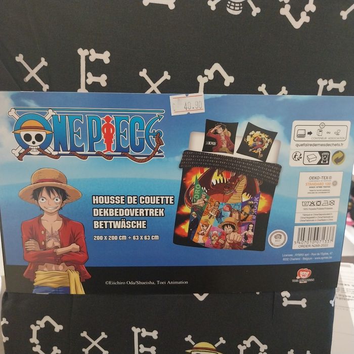 Housse de couette one piece