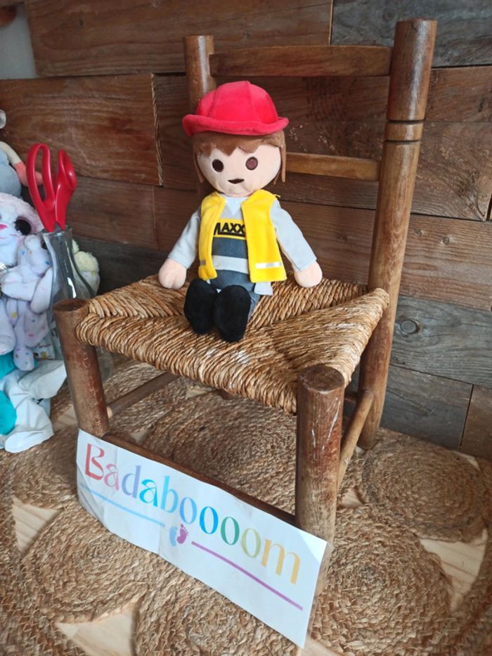 Peluche Playmobil tbe constructeur de route - photo numéro 2