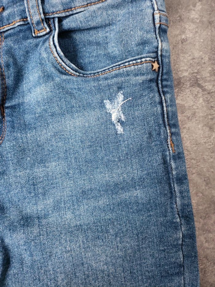 Lot 4 jeans slim fille 10 ans très bon état - photo numéro 8