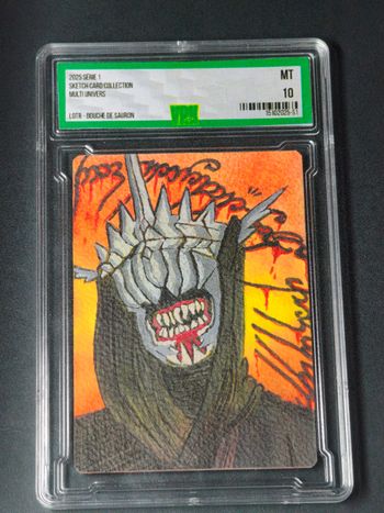 La Bouche de Sauron – Sketch Card Unique 1/1 (LOTR) Seigneur des anneaux - Lord of the ring