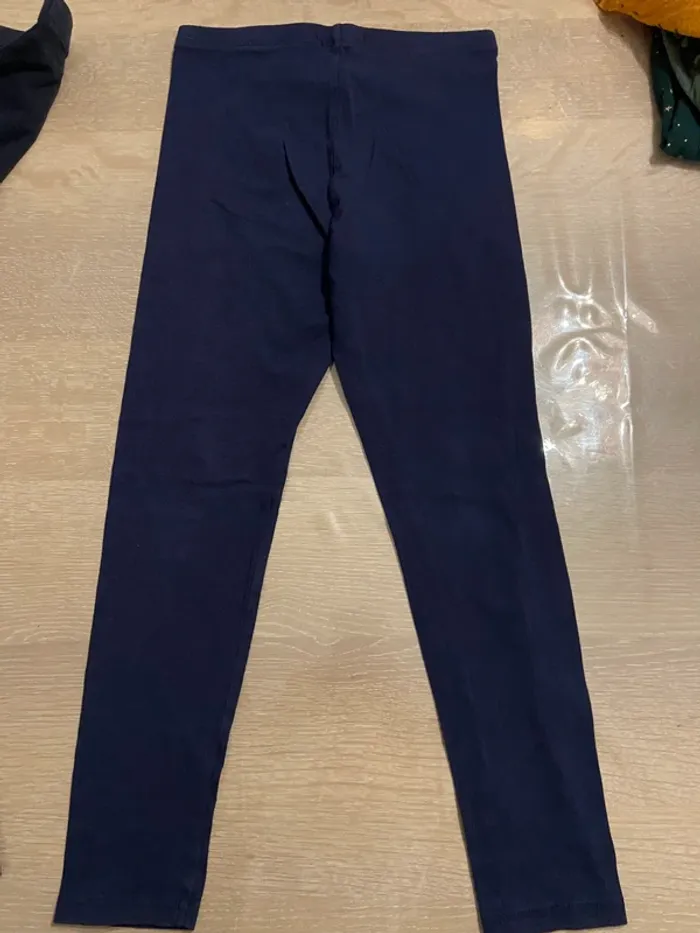 Lot de deux legging fille, 10 ans - photo numéro 4