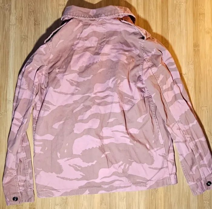 Veste Jennyfer camouflage rose clair - photo numéro 2