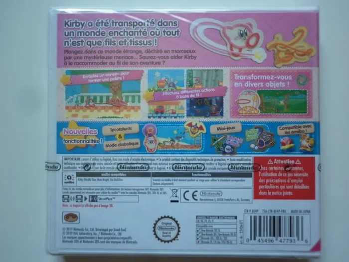 Kirby Au fil de la grande aventure Jeu Vidéo Nintendo 3DS - photo numéro 2