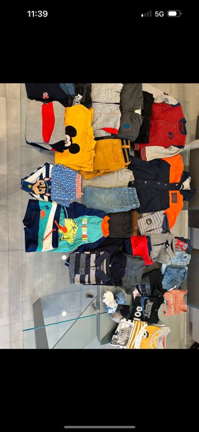 Lot de vêtements taille 3 ans très bon état