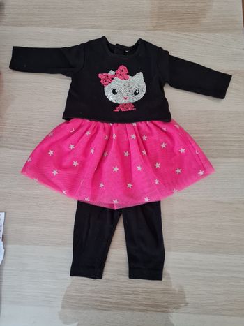 Ensemble fille 3 mois