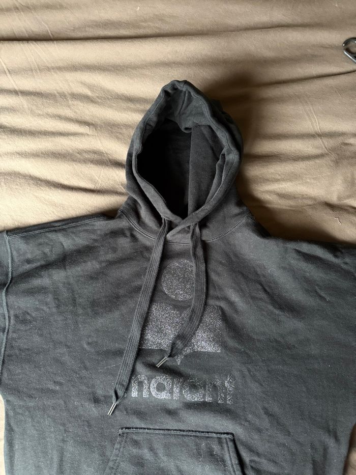Sweat Isabel Marant Étoile noir et brillant - photo numéro 3
