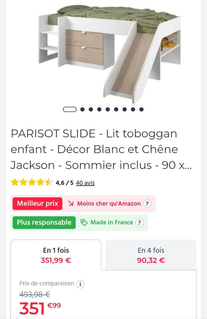 Lit toboggan - photo numéro 3