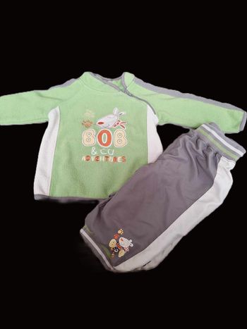 Ensemble pull polaire + jogging 12 mois