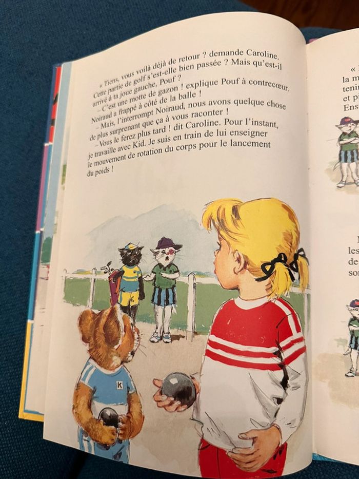 Livre rare Caroline au Stade sport Pierre Probst Hachette Jeunesse vintage - photo numéro 6
