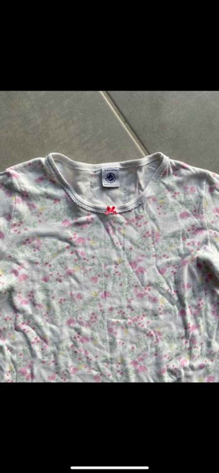 Chemise de nuit fleuri Petit Bateau 10 ans - photo numéro 3