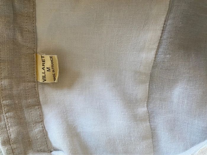 Chemise Villaret (crème), M / 38 / 10 - photo numéro 3