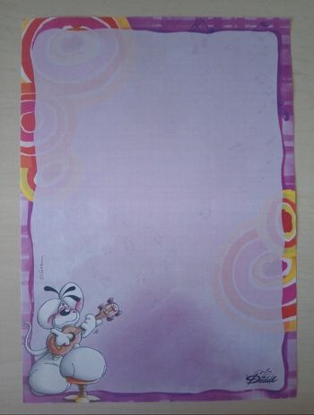 Diddl - Feuille A4 neuve - 0,60€