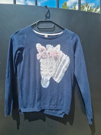 Pull bleu Orchestra taille 10 ans