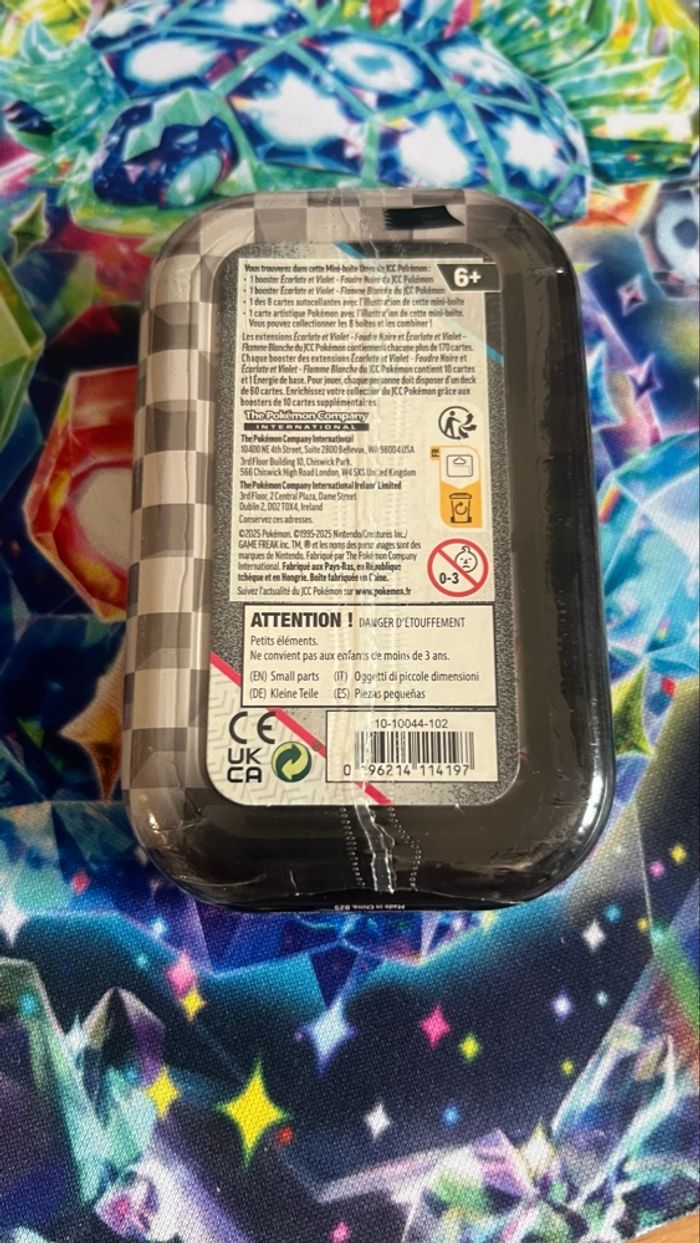 Mini Tin Pokémon foudre noir Ev10.5 - photo numéro 4