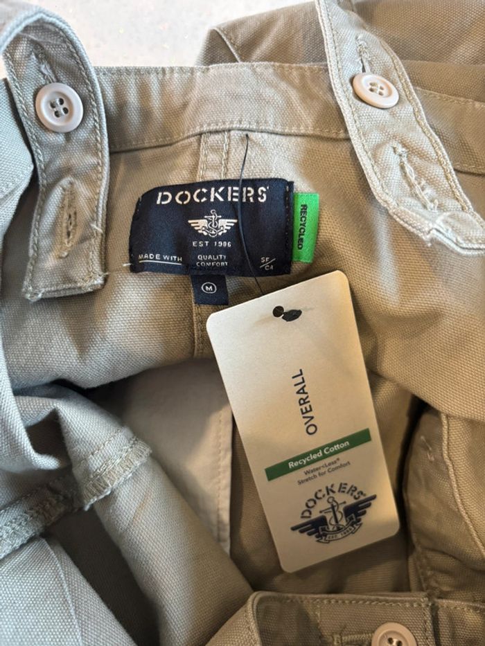 Magnifique combinaison salopette neuve kaki Dockers Levis taille 38 - photo numéro 8