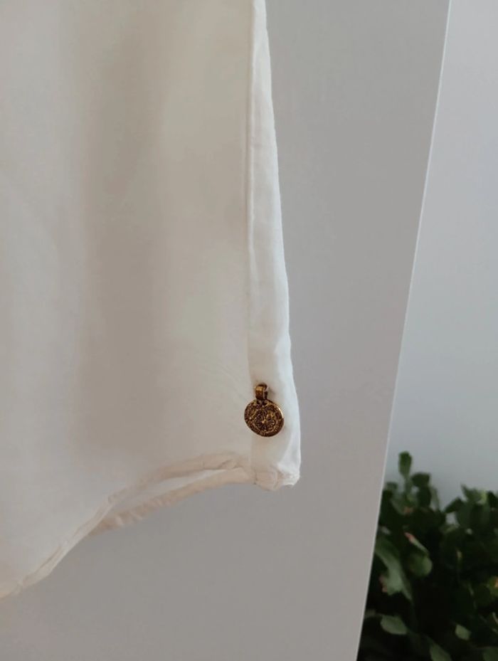Blouse Écrue broderies maison scotch "la femme selon Marie" - photo numéro 3