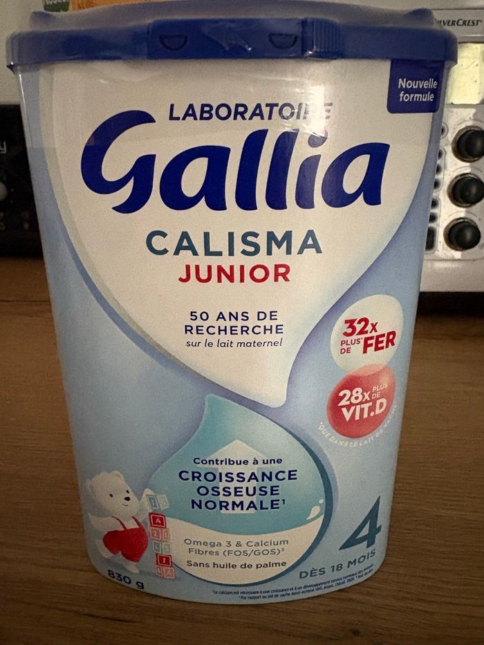 Lait Gallia 4eme âge