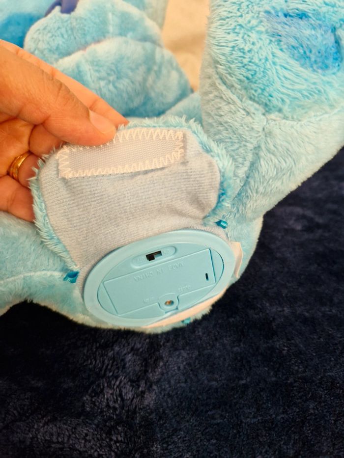Peluche sonore blue - photo numéro 4