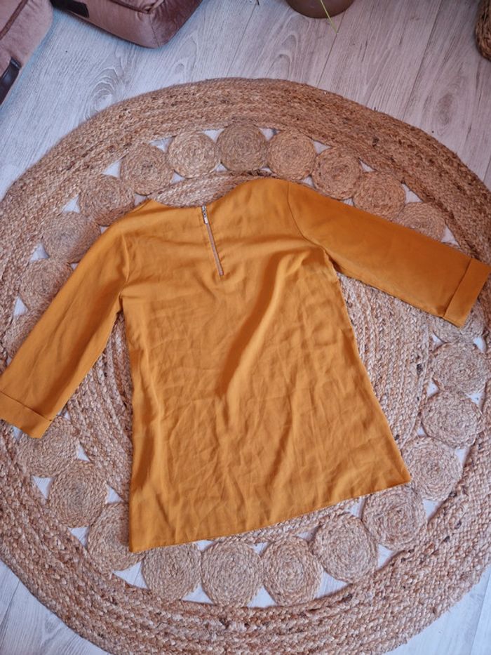 Blouse chemisier moutarde manches 3/4 Primark 🌻 Taille 36🌻 - photo numéro 6