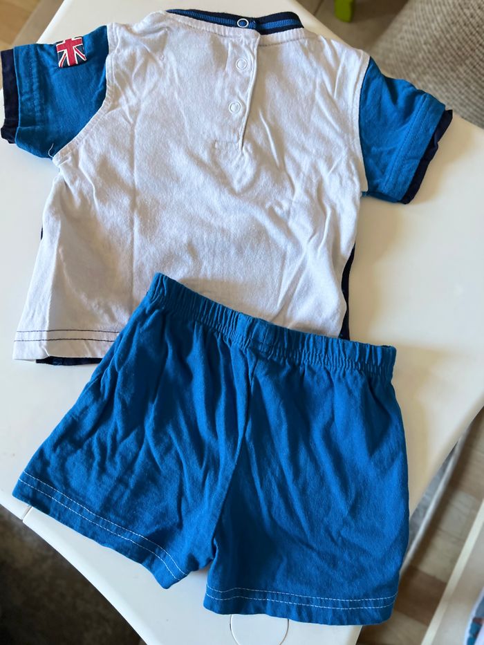 Short et tee shirt lee Cooper 6mois - photo numéro 2