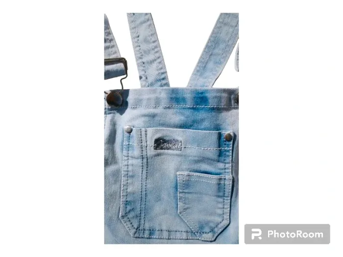 Salopette en jeans slim Jovial taille 14 ans - photo numéro 5